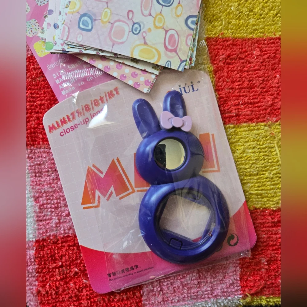 Fujifilm Instax Mini 8 Accessories Close-Up Bunny Lens Filters Frames Kit